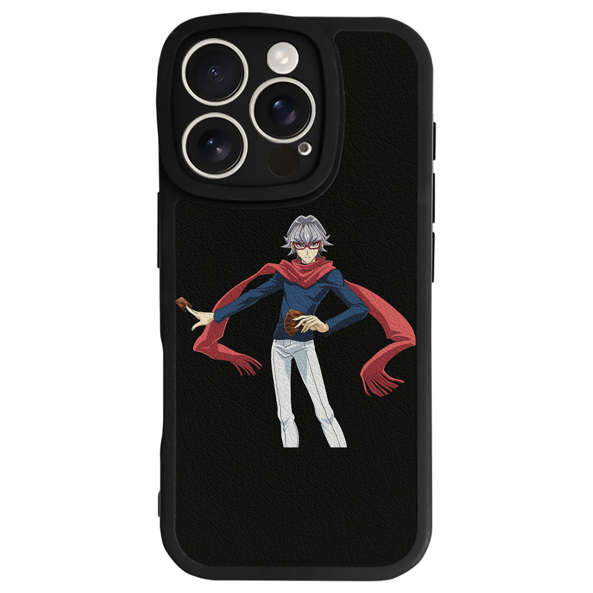 遊☆戯☆王 Yu-Gi-Oh! 【iPhone 16シリーズ対応】シリコンスマホケース（レザー調） 材質：シリコン